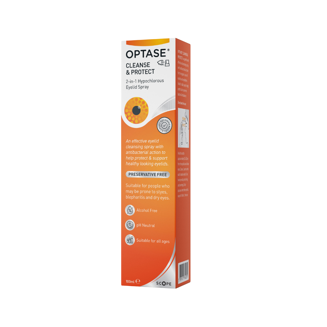 Optase Cleanse & Protect 2-in1 Eyelid Cleansing Spray