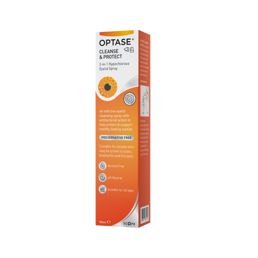 Optase Cleanse & Protect 2-in1 Eyelid Cleansing Spray