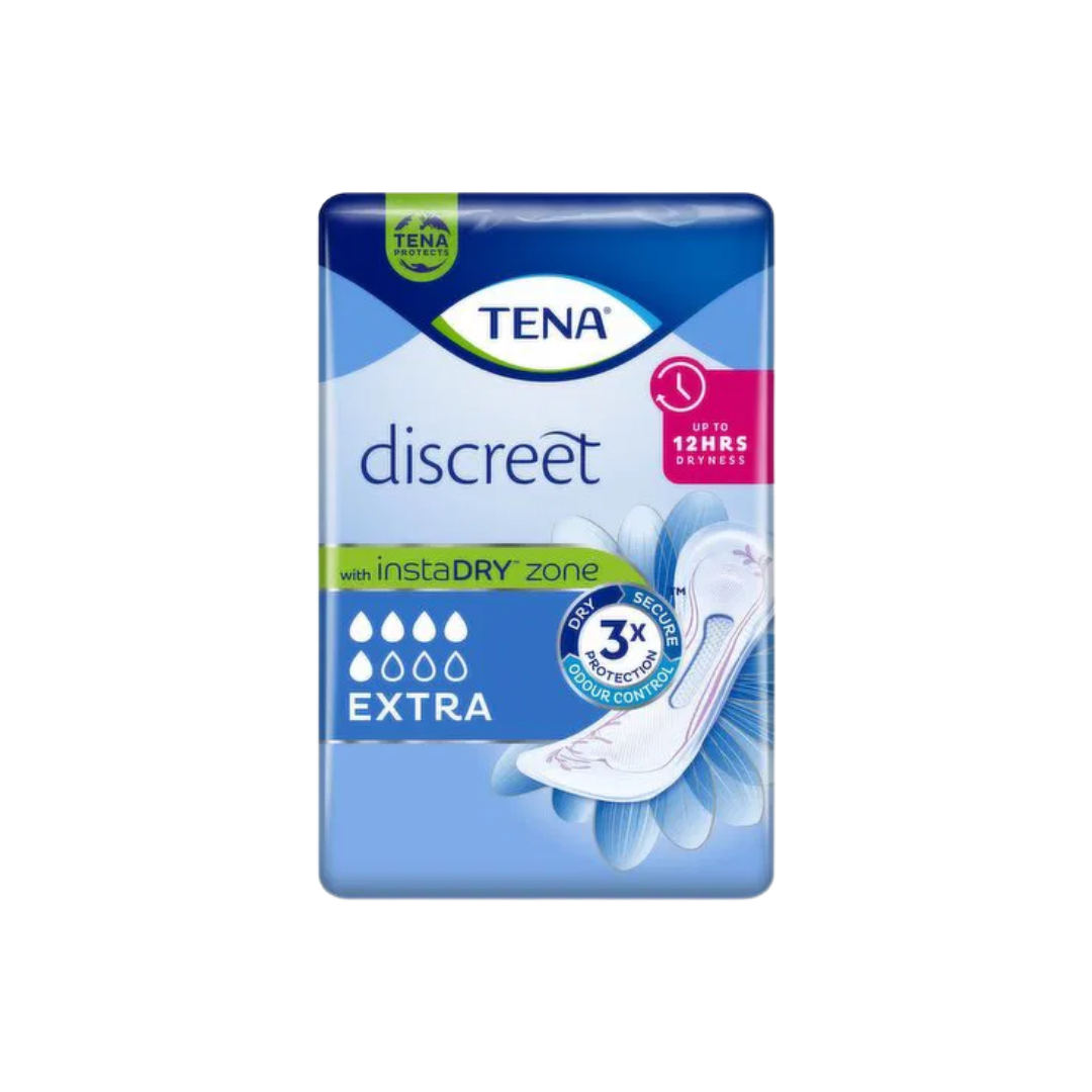 Tena Discreet Extra Pad 10 Pack