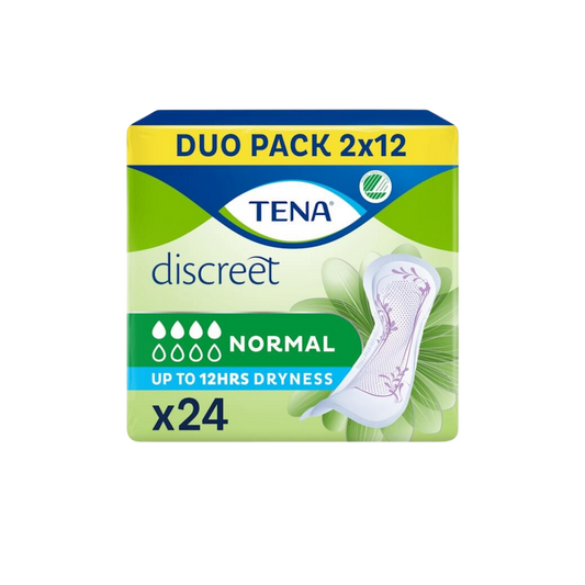 TENA Discreet Normal Duo Pack 24 Pads