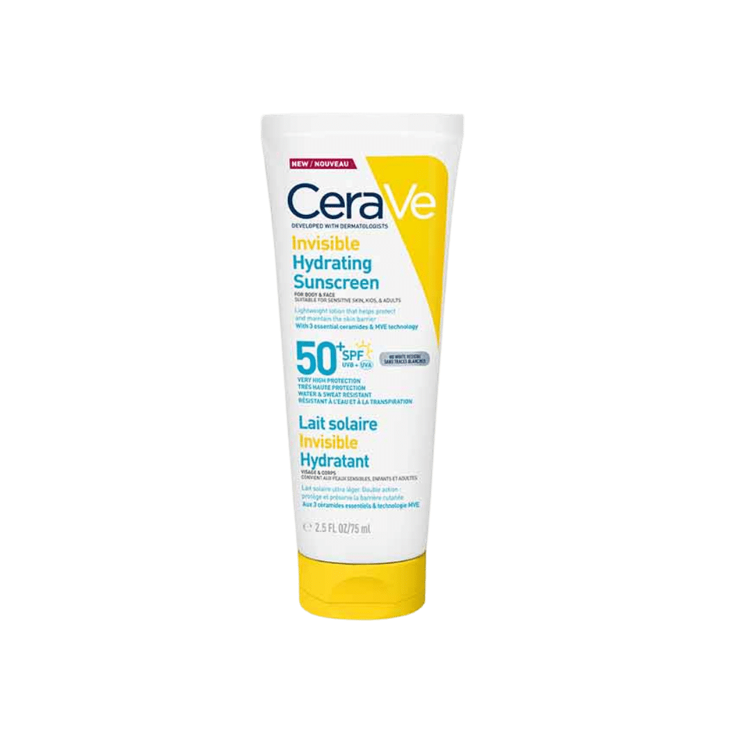 CeraVe Invisible Hydrating Sunscreen SPF50+ 75ml