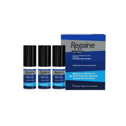 Extra Strength 5% For Men & Women Hair Loss Treatment 3 X 60 Ml