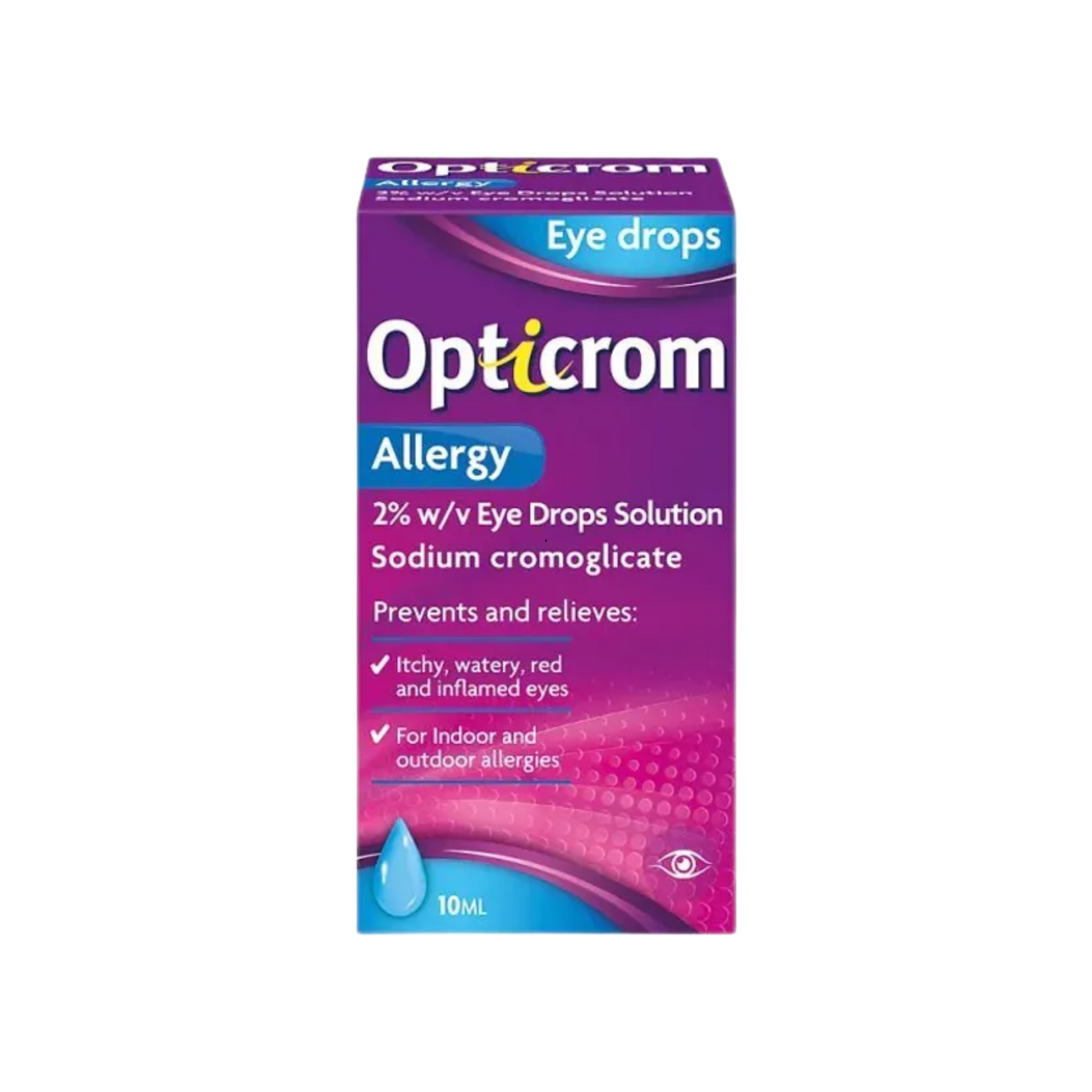 Opticrom Allergy Eye Drops 10ml