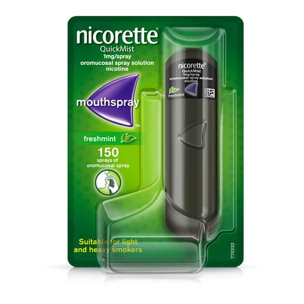 Nicorette Quickmist 1mg Spray 150D
