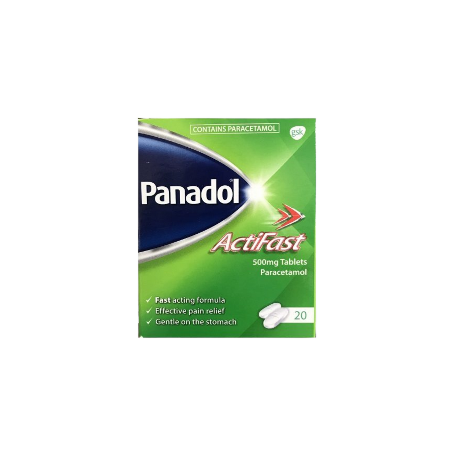 Panadol ActiFast 20 Tablets