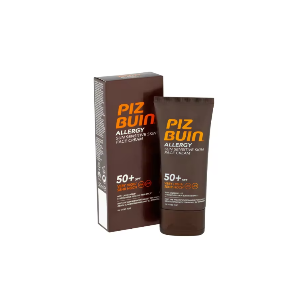 Piz Buin Sun Sensitive Allergy Face Cream SPF50+ 50ml