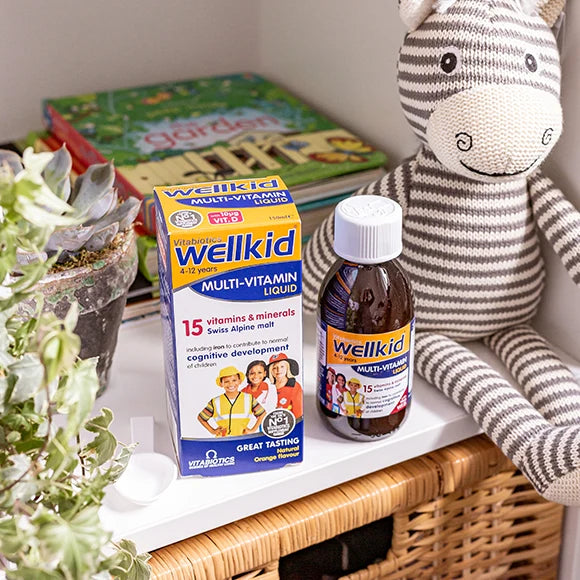 WELLKID 150ML AGE 4 TO 12 YEARS MULTIVITAMIN LIQUID