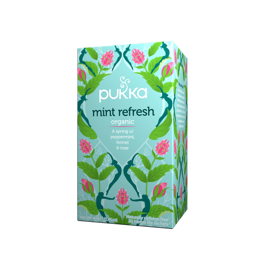 Pukka Organic Refresh Mint Herbal Tea