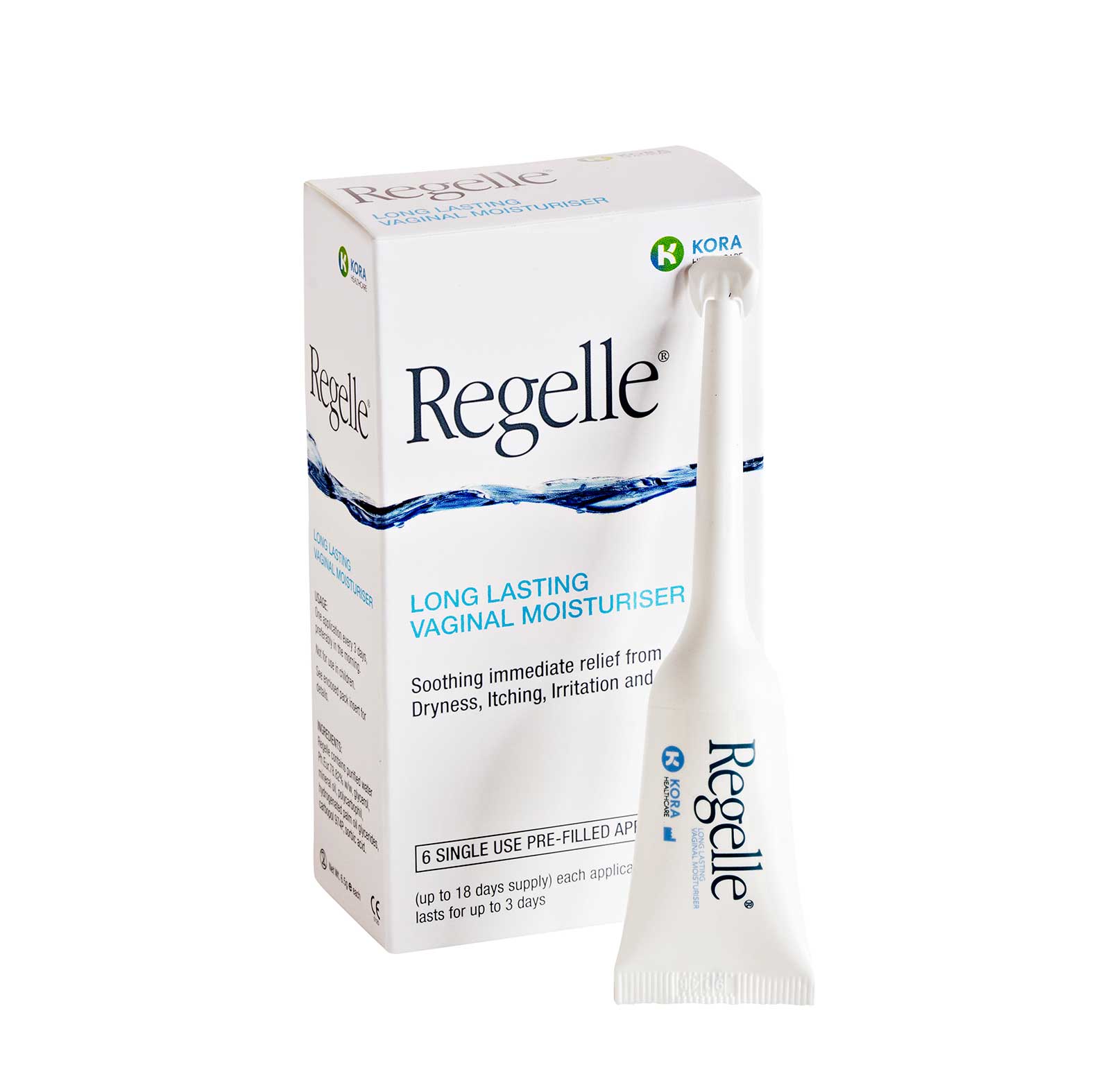Regelle Vaginal moisturiser 6pk