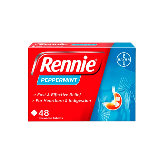 Rennie Peppermint 48 Tablets