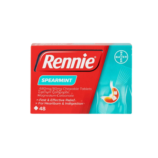 Rennie Spearmint 48 Pack