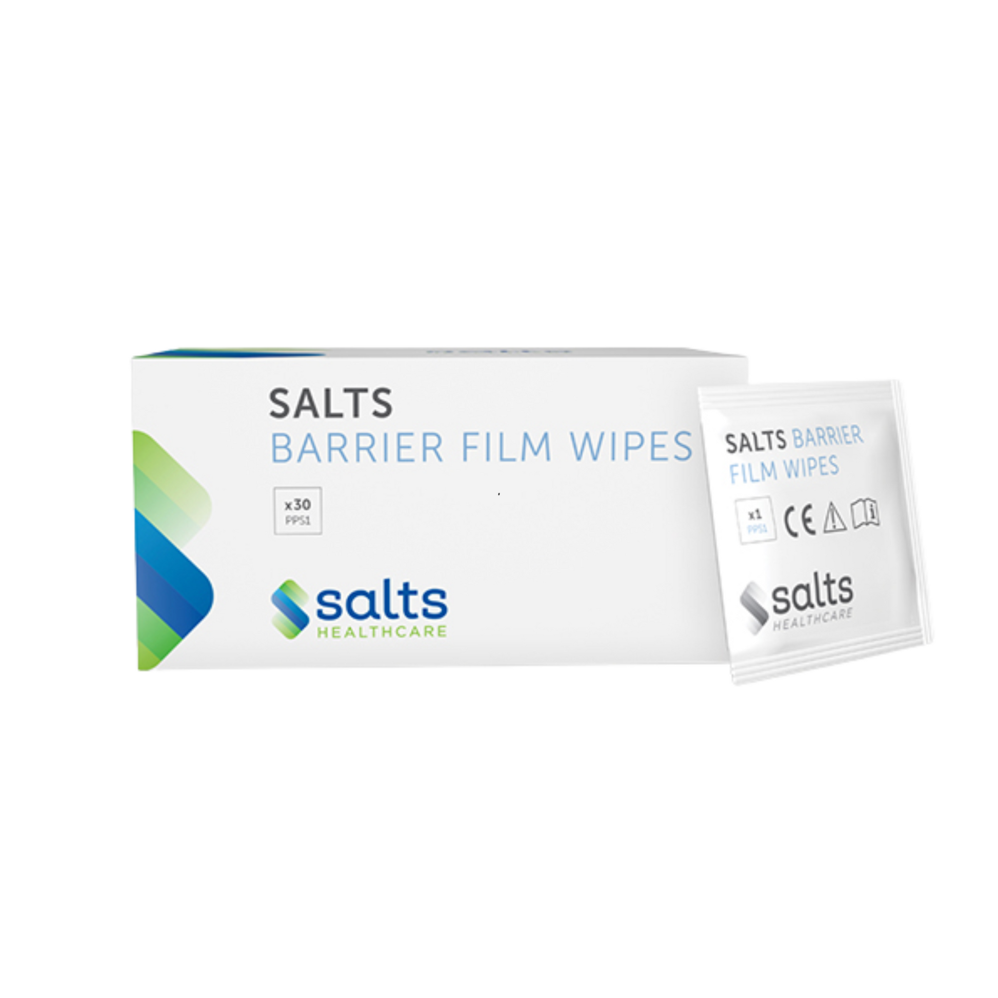 Salts Barrier Film Wipes