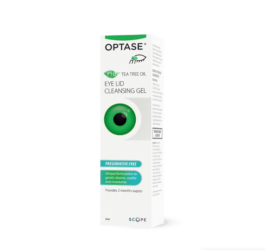 Optase Tea Tree Oil Eyelid Cleansing Gel