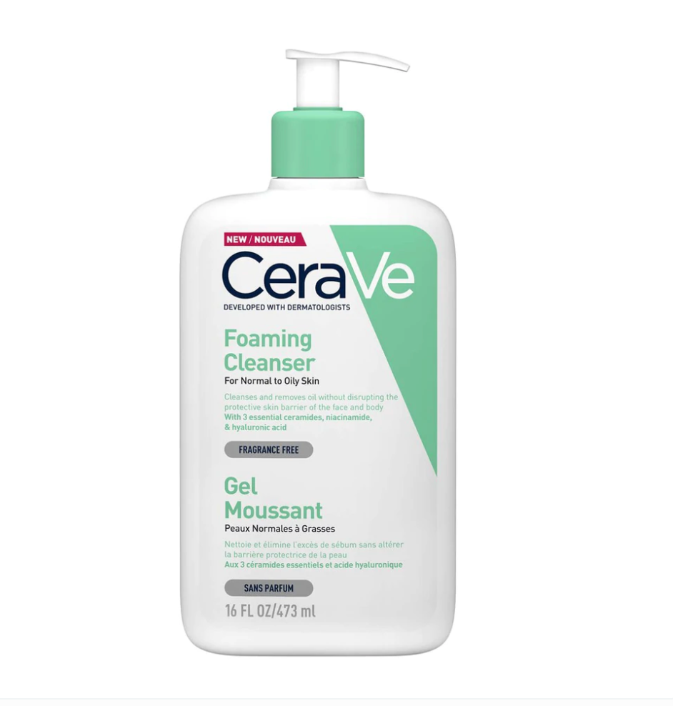 Cerave Foaming Facial Cleanser