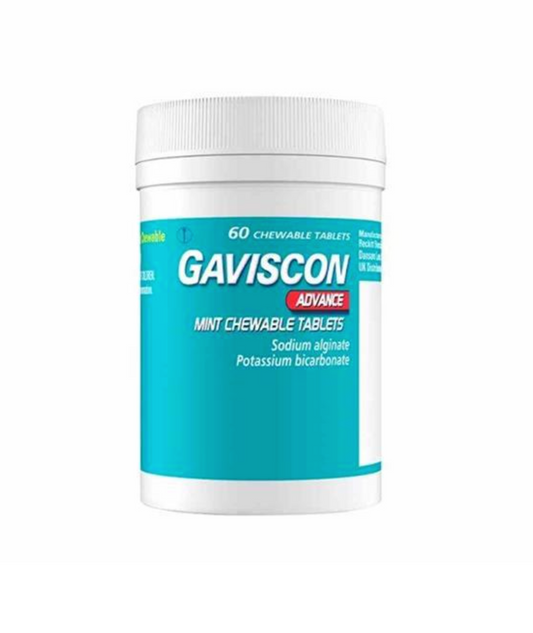 Gaviscon Advance Chewable tabs 60pk