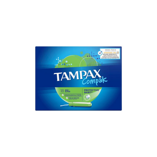 Tampax Compak Super 18pk