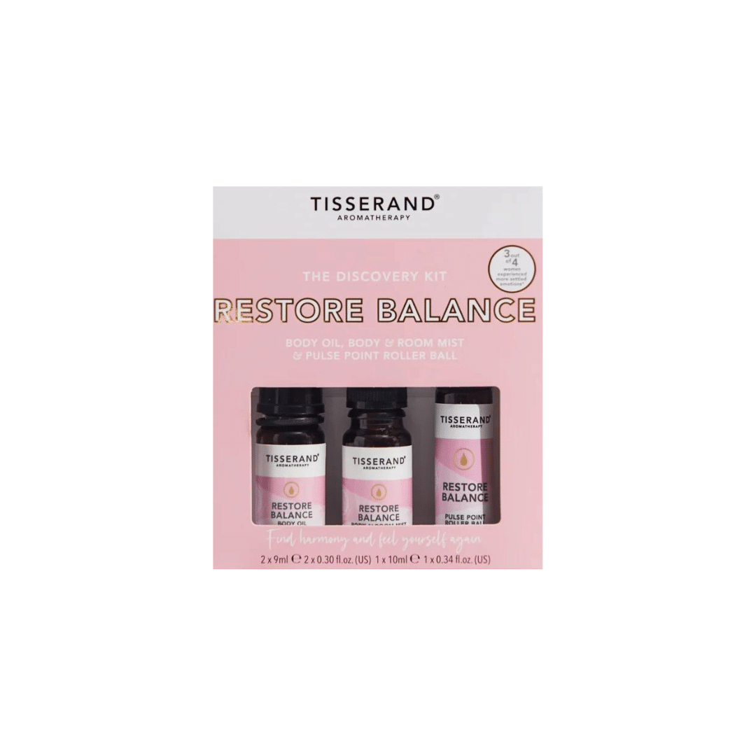 Tisserand Restore Balance Discovery Kit