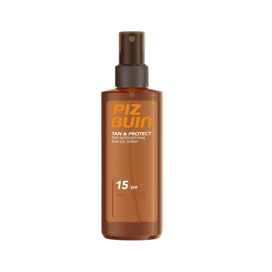 Piz Buin Tan and Protect Sun Oil Spray SPF15 150ml