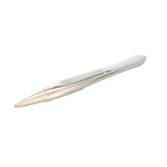Pulse Accessories Tweezers Gold Tip Pointed 80mm Unit