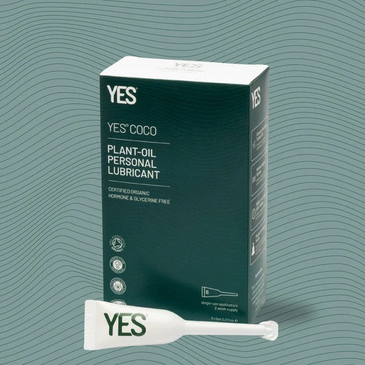 YES COCO Plant Oil Personal Lubricant 6 single-use applicators