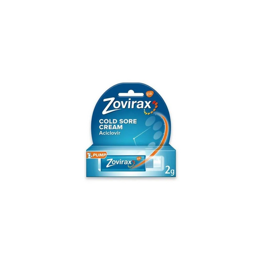 Zovirax Cold Sore Cream Pump 2g