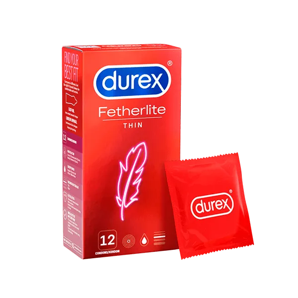 Durex Fetherlite Thin Condoms 12