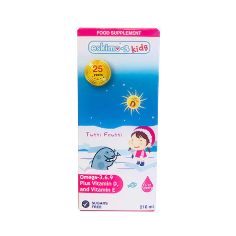 Eskimo Kids Omega 3 Tutti Frutti 210ml