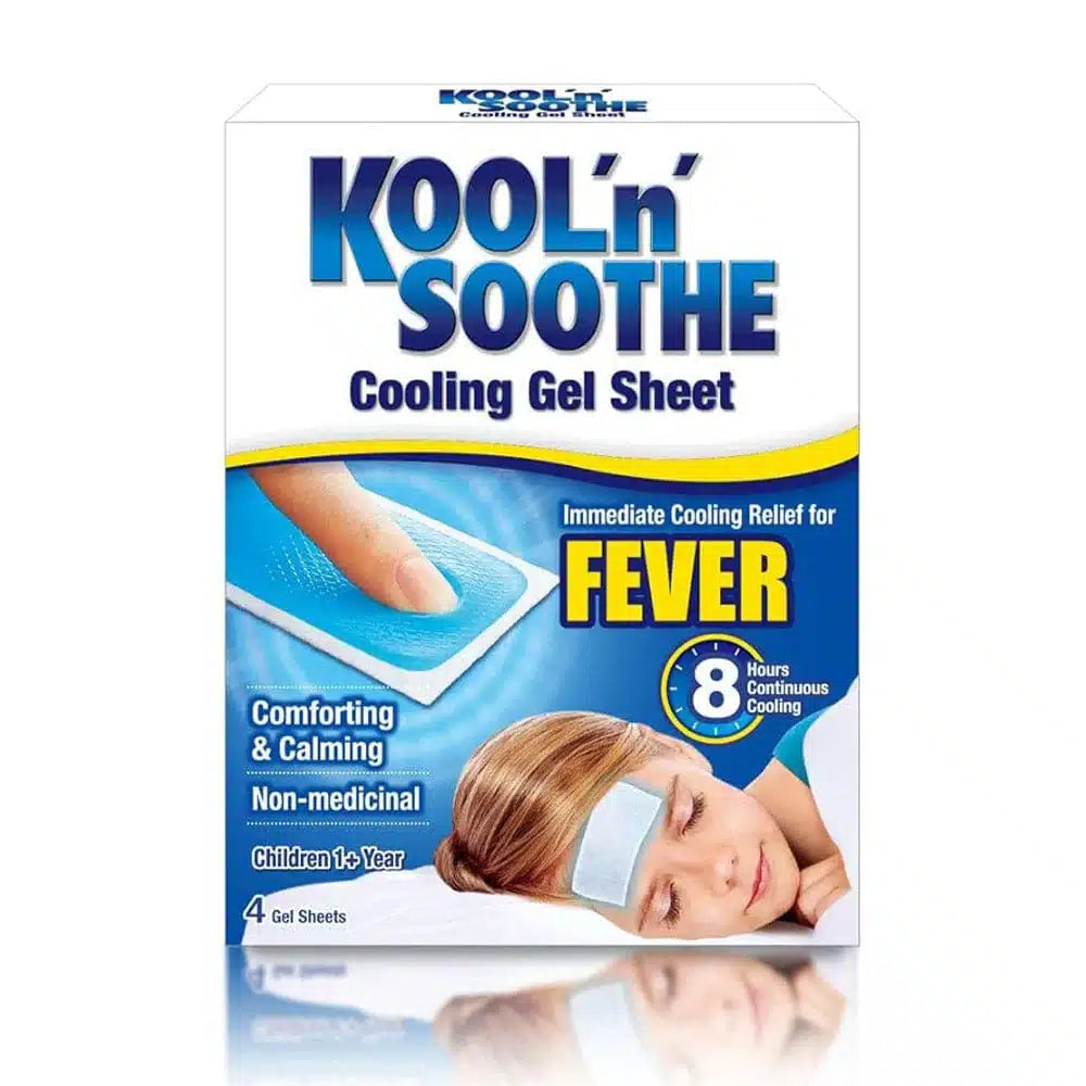 Kool n Soothe Fever Soft Gel Sheets - 4