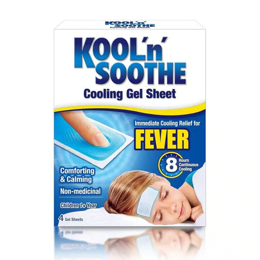 Kool n Soothe Fever Soft Gel Sheets - 4