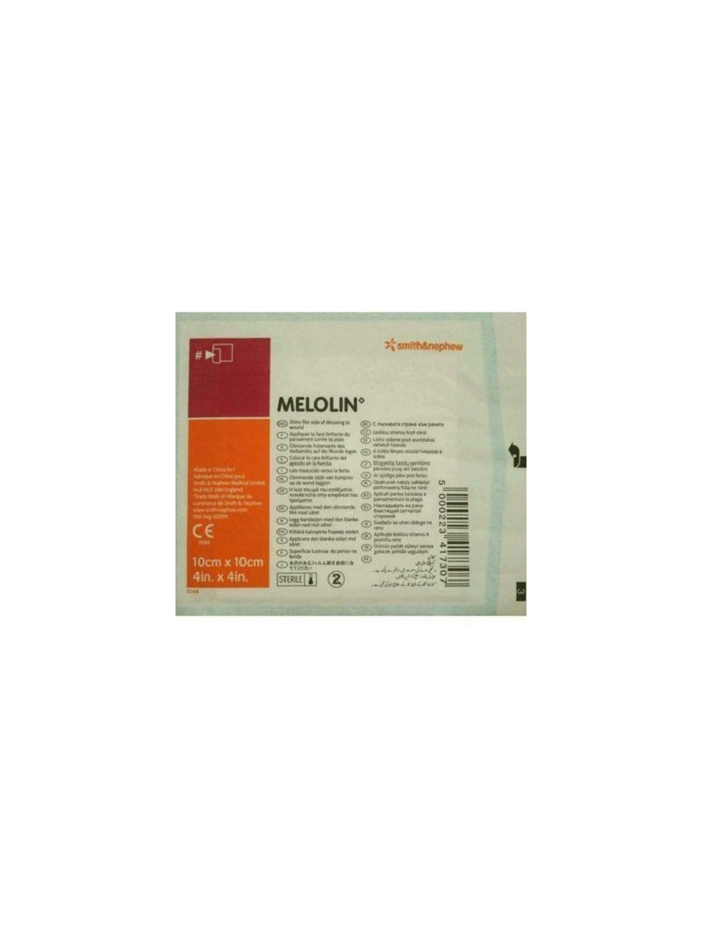 Melolin Cushioned Dressing Pads 10cm x 10cm