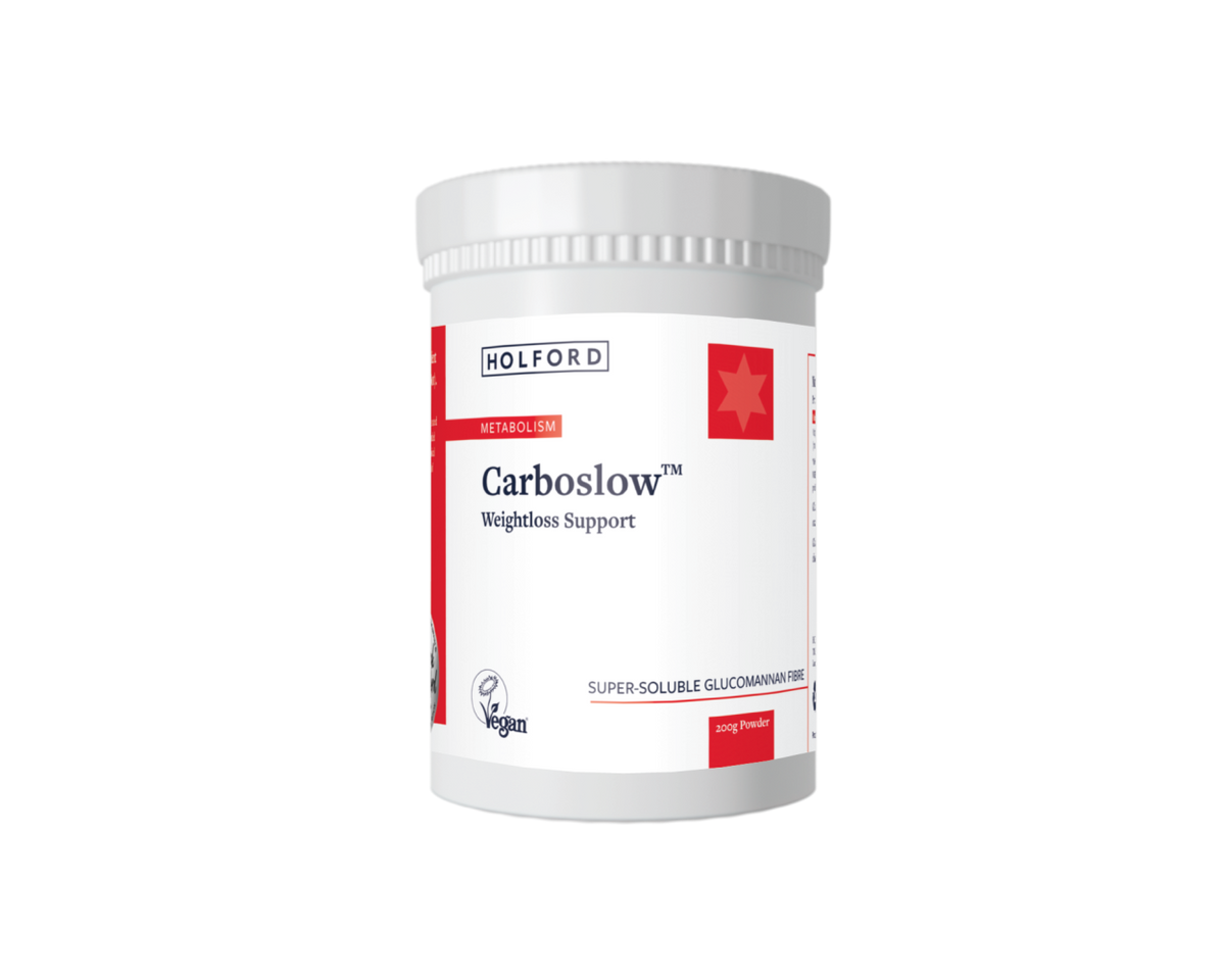 CARBOSLOW GLUCOMANNAN POWDER (KONJAC) 200G HOLFORD