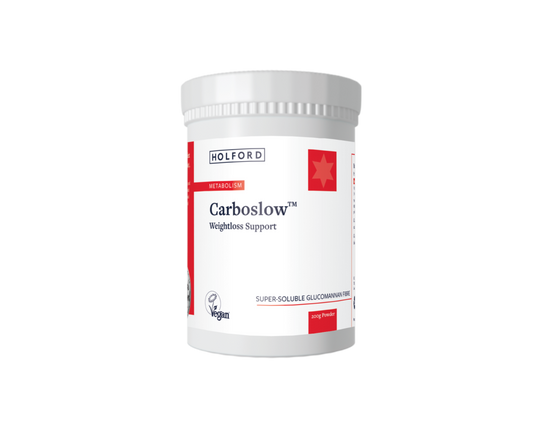 GLUCOMANNAN POWDER CARBOSLOW (KONJAC) 200G HOLFORD