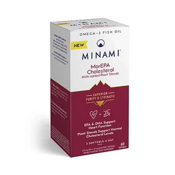 Minami MorEPA Cholesterol + Plant Sterols 60pk