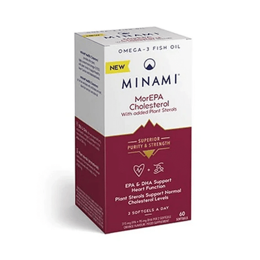 Minami MorEPA Cholesterol + Plant Sterols 60pk