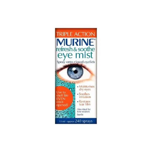 Murine Refresh & Smooth Eye Mist-Triple Action