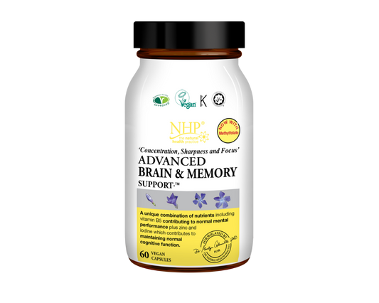NHP ADVANCED BRAIN & MEMORY SUPPORT 60 CAPS