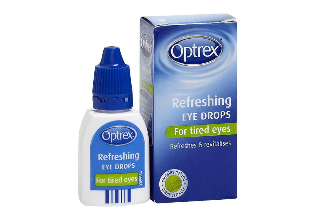 Optrex refreshing drops