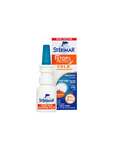 Sterimar stop & protect cold sinus relief