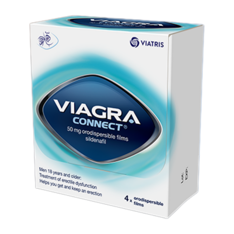 Viagra Connect 50mg orodispersible films pack