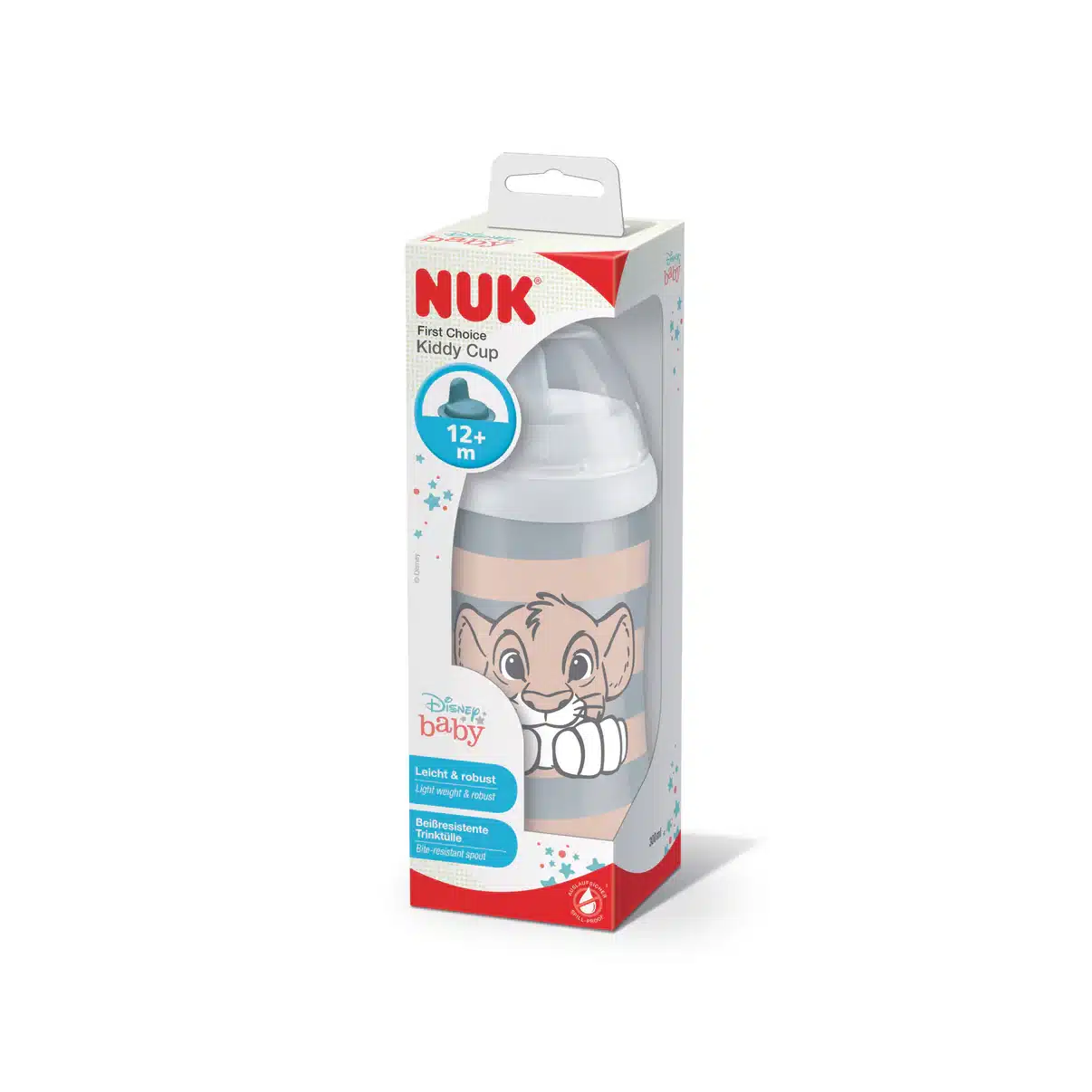 NUK Disney Lion King First Choice Kiddy Cup 300ml 12 Months+