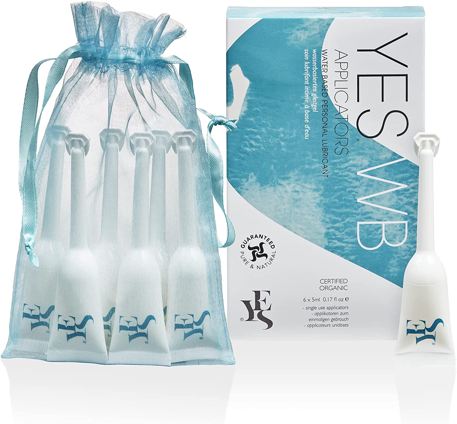 YES WB Personal Lubricant Applicator pack | Healthwave Ireland YES WB Personal Lubricant Applicator pack | Healthwave Ireland