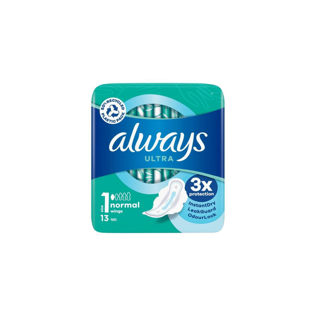 Always Ultra Normal With Wings 13pk