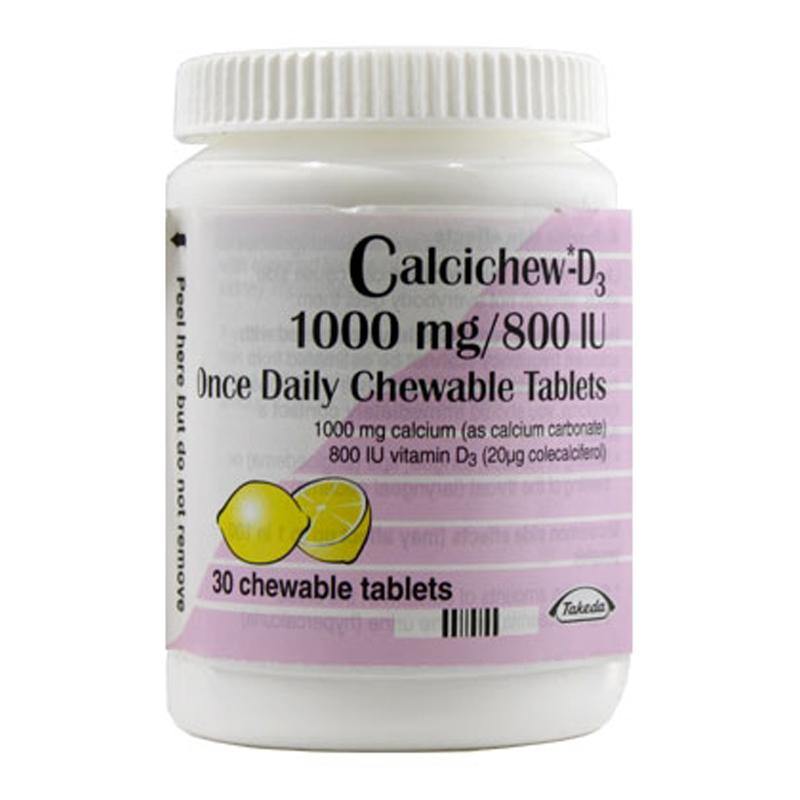 CALCICHEW D3 FORTE TABS D/S 1000MG
