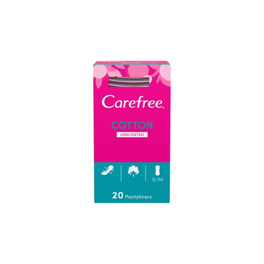 Carefree Liners Cotton extract 20pk