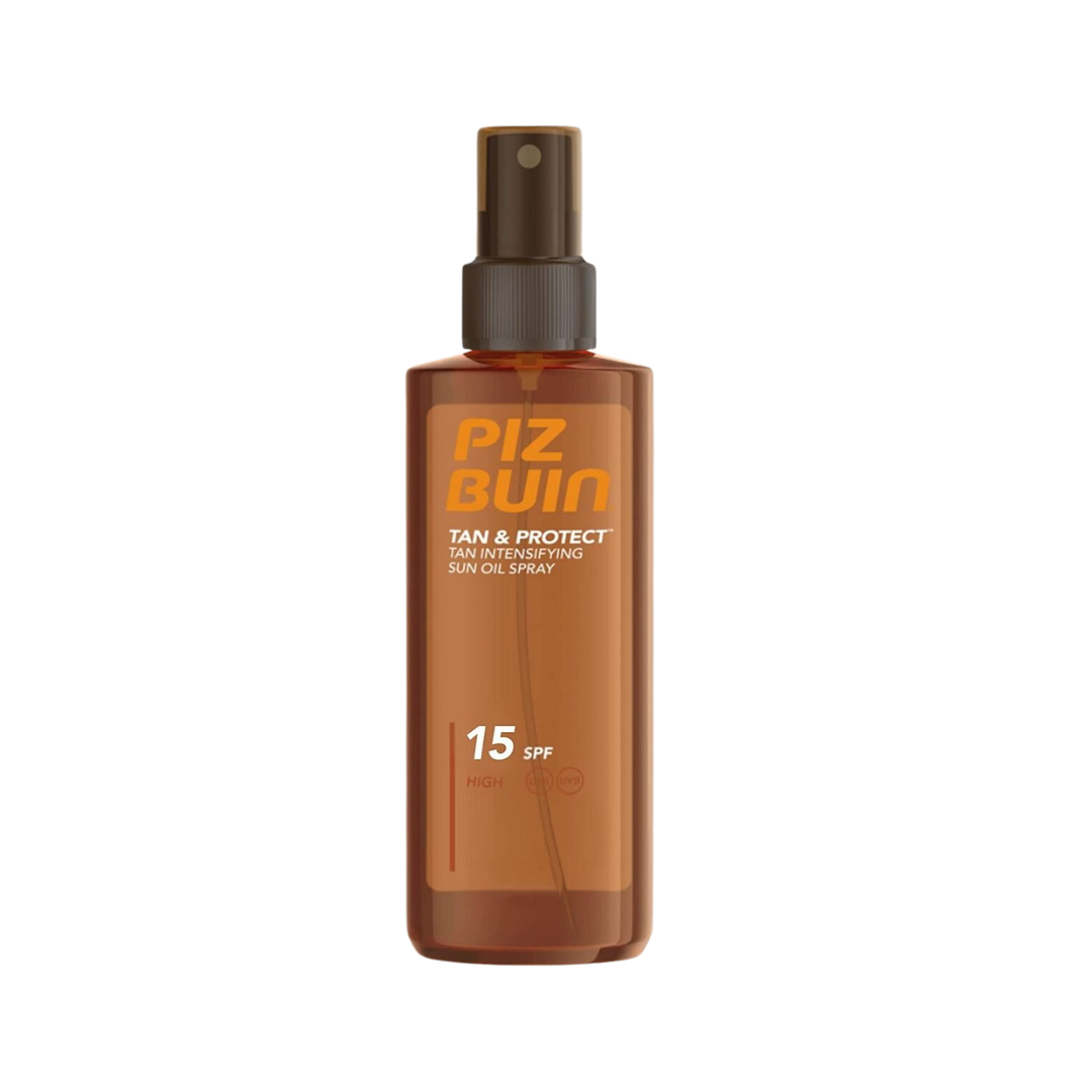 Piz Buin Tan and Protect Sun Oil Spray SPF15 150ml