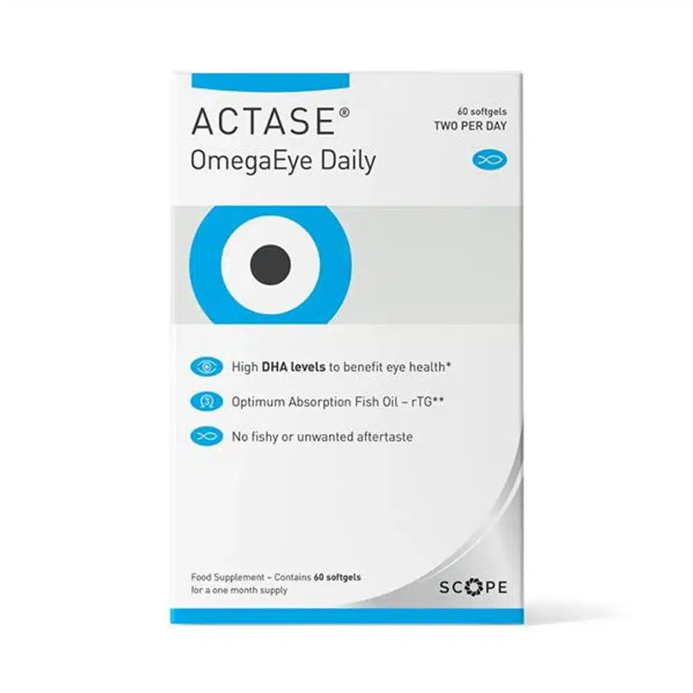Actase Omega Eye Daily Capsules 60 Pack