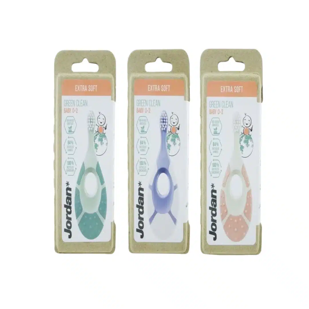 Jordan Green Clean Kids Baby Toothbrush