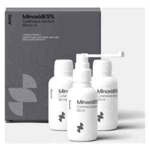 Sons Minoxidil 5% Cutaneous Solution 3 x 60ml