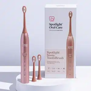Spotlight Oral Care Rose Gold Sonic Toothbrush